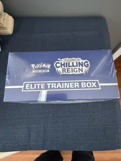 Pokemon TCG Sword & Shield Chilling Reign Elite Trainer Box Sealed Calyrex - Image 2