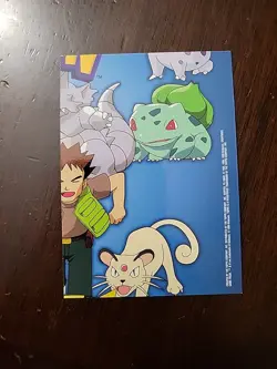 MP! Topps Series 1 TV10 James HOLO FOIL TV Animation Pokemon Textured Print - Image 2