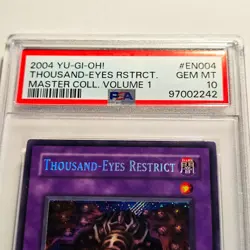PSA 10 2004 Thousand-Eyes Restrict Limited Edition Holo MC1-EN004 Yu-Gi-Oh! - Image 4