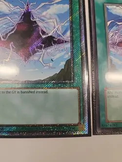 YuGiOh - Dimensional Fissure x3 *One Platinum Secret Rare* - Image 3