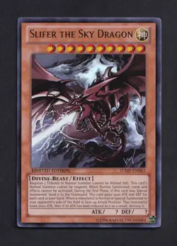 Yu-Gi-Oh! Slifer the Sky Dragon JUMP-EN061 Ultra Rare - Image 1