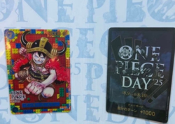 ONE PIECE DAY 2025 ~ Loki Luffy ~ Premium Card Collection Elbaf Event From Japan - Image 2