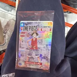 Bandai One Piece CCG Monkey.D.Luffy US Voyage Promo Holo Card 2023 - Image 1