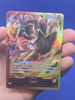 One Piece Ultra Deck: Three Brothers Sabo ST13-001 Leader NM - Image 2