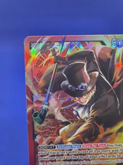 One Piece Ultra Deck: Three Brothers Sabo ST13-001 Leader NM - Image 3