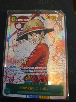 One Piece Monkey D. Luffy SEC OP13-118 Carrying On His Will English - Image 1
