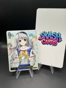 Signed Weiss Schwarz Key 25th Anniversary Kta/WE50-23SP SP Tomoyo - Image 1