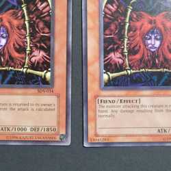 Yugioh TCG - 2x Wall of illusion - SDY-034 - LP - vintage - Fiend Dark - 2002 - Image 3