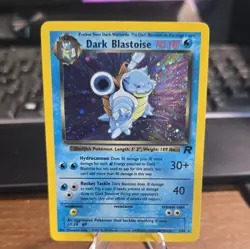 Pokemon TCG Dark Blastoise Holo Rare Card 3/82 LP Condition - Image 1