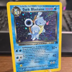 Pokemon TCG Dark Blastoise Holo Rare Card 3/82 LP Condition - Image 2