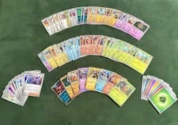 100+ Mega Evolution Pokemon Cards: Job Lot Bundle, No Duplicates, Holos included - Image 1