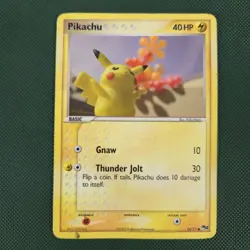 HP Pikachu 16/17 POP Series 2 Nintendo Pokemon Card - Image 1