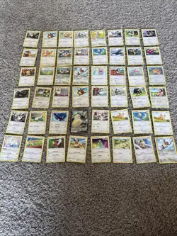 Big Pokemon Cards Lot 48 Cards In No Duplicates - Image 1