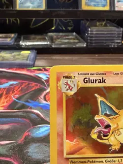 Pokemon Charizard Glurak German Base Set Holo Rare 1999 Wizards 4/102 Card - Image 3