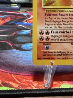 Pokemon Charizard Glurak German Base Set Holo Rare 1999 Wizards 4/102 Card - Image 4