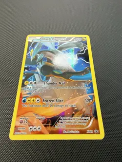 Black Kyurem XY80 Black Star Promo Pokemon Card Holo NM - Image 2