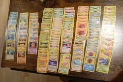 131 Pokemon cards from Base, Fossil,Jungle,Team rocket, Set 2 , mixed conditions - Image 1