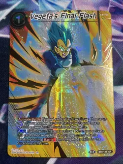Dragon Ball Super Cards - Vegeta's Final Flash - BT9-133 Near Mint - Image 1