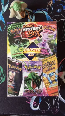 MYSTERY POKEMON: BOOSTER 4.0 1in5 VINTAGE PACK+1 VINTAGE PSA GRADED CARD - Image 1