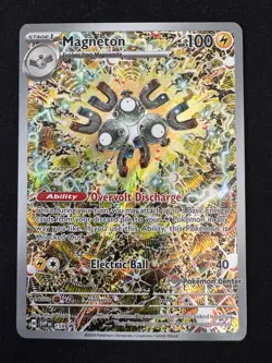 Magneton SVP 159 Pokemon TCG Surging Sparks Pokemon Center ETB Promo Card - Image 1