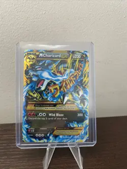 Pokemon Mega Charizard-EX TCG Flashfire Card 108/106 Secret Rare - Image 1