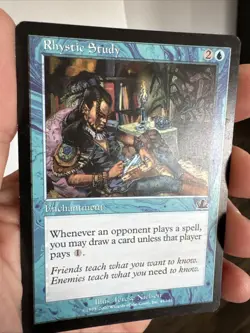 MTG - Rhystic Study - Prophecy - NM - EDH - 3$ Shipping - Image 1