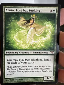MTG - Azusa, Lost but Seeking - Champions of Kamigawa - NM - $1 Shipping - Image 1