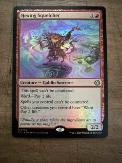 Hexing Squelcher Lorwyn Eclipsed Foil - Image 1