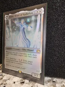 Final Fantasy MTG - Venat, Heart of Hydaelyn Rare Foil (Near Mint) - Image 3