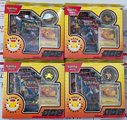 HOT! Four (4) Pokemon TCG Pokemon Day 2026 Collection Box NEW SEALED SHIPS FAST - Image 1
