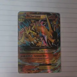 Pokemon M Charizard EX 13/106 Flashfire Ultra Rare Full Art Holo Card - Image 1