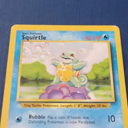 Pokemon Squirtle 63/102 Base Set Regular Light/Moderately Played *FREE SHIPPING* - Image 2