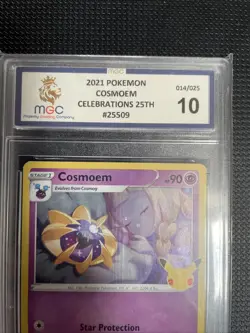 Pokemon TCG Cosmoem Celebrations 25th 014/025 Holo Rare Card MGC 10 - Image 2
