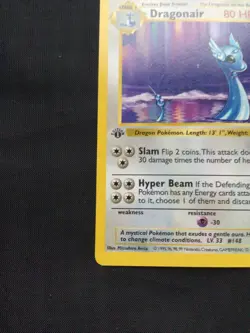 Pokemon Cards: Base Set 1st Edition Rare: Dragonair 18/102 - Image 5