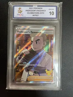 Professor's Research 024/025 25th Celebrations Pokemon TCG MCG 10 - Image 1