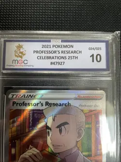 Professor's Research 024/025 25th Celebrations Pokemon TCG MCG 10 - Image 2