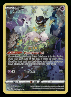 ✨ MEW GG10/70 NM TRAINER GALLERY RARE HOLO CROWN ZENITH GALARIAN GALLERY POKEMON - Image 2