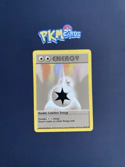 Pokemon TCG Double Colourless Energy Base Set 96/102 Regular MP. - Image 1
