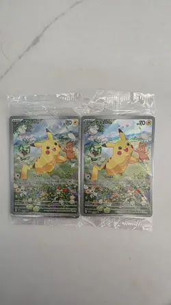 Two Pikachu Black Star Promo #88 Sealed 2024 Pokemon Scarlet And Violet - Image 1