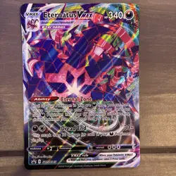Pokemon TCG Eternatus VMAX (Jumbo) SWSH045 Black Star Promo OVERSIZED - Image 1