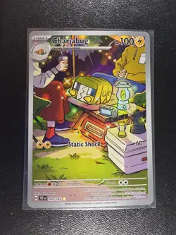 Charjabug 169/162 Illustration Rare Pokemon TCG SV05: Temporal Forces - Image 1