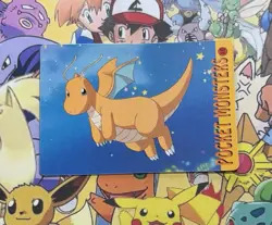 Pokemon Charizard Vintage Pocket Monsters Vending HOLO Prism Sticker 99 Nintendo - Image 3