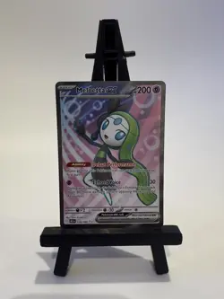 Pokemon Meloetta ex Ultra Rare SV: Black Bolt 159/086 NM - Image 1