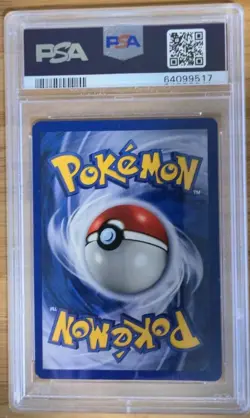 1999 Pokemon TCG Dragonair 018/102 Base Set Shadowless 1st Edition PSA 8 + Gift! - Image 2