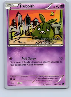 Pokemon: 2016 World Championship Decks Trubbish #56/122 (Shunto) .P2N - Image 1