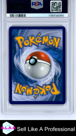 SAMUROTT ILLUSTRATION RARE POKEMON GERMAN WHT DE-WHITE FLARE 2025 107 PSA 9 - Image 2