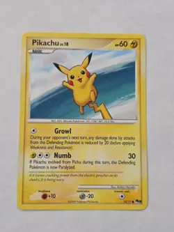 Pokemon Pikachu 15/17 POP Series 9 Regular NM - Image 1