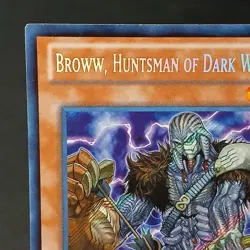 Broww, Huntsman of Dark World LCJW-EN243 Joeys World 1st Edition Secret Rare VLP - Image 2