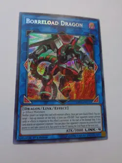 Borreload Dragon MP18-EN131 (Secret Rare, 1st Edition, Near Mint / NM) Yugioh - Image 1