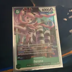 One Piece OP14-033 Perona SR OP14 The Azure Sea's Seven Foil English NM - Image 1